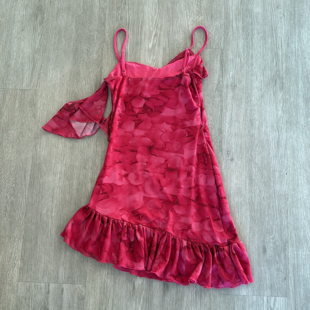Princess Polly Pink Ruffled Mini Dress - Picture 3 of 4